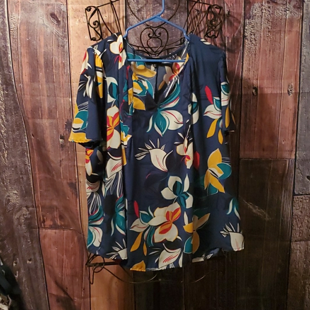 Multi Print 👚 Blouse